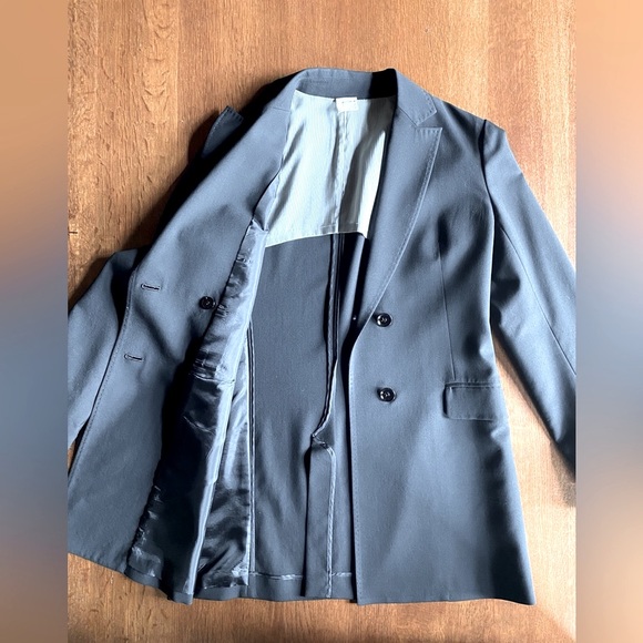 Suit Jacket Black Women Size L - Picture 6 of 12